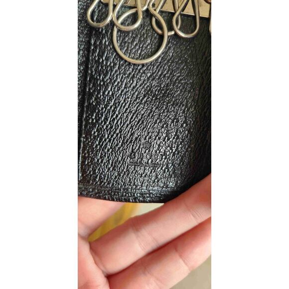 Gucci GG Pattern Canvas Key Holder - Picture 10 of 10